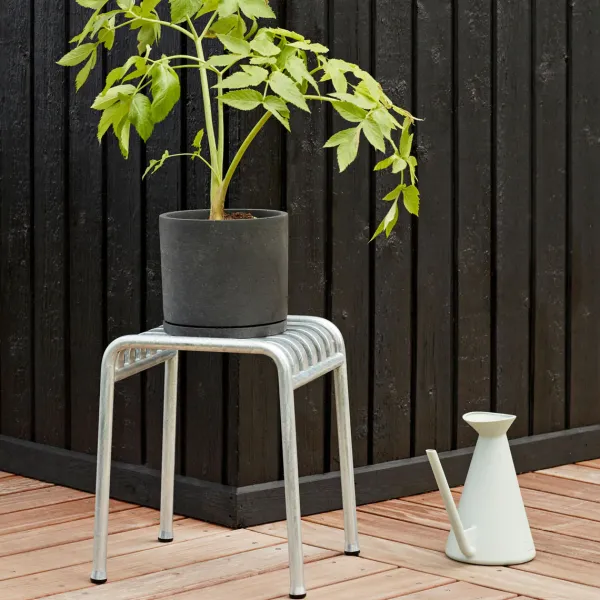 Tabouret Palissade En Acier Poudre - Gris Ciel-Hay Hot