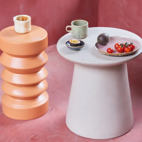 Tasse Et Soucoupe Chef Ceramics Rustique - Creme-HK Living Hot