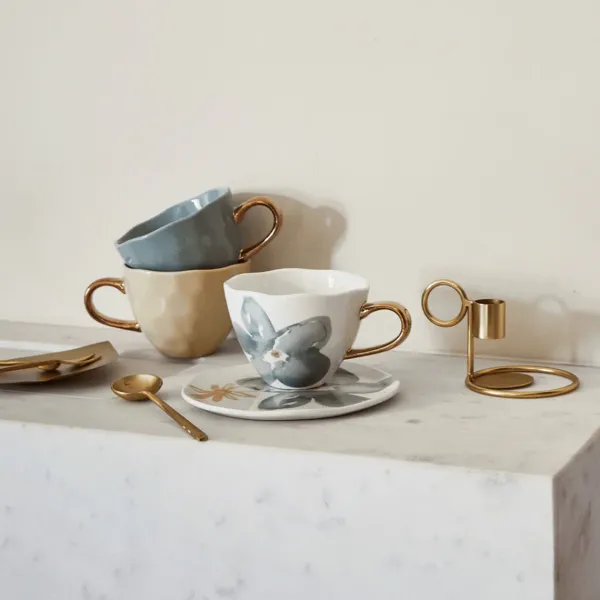 Tasse Good Morning H 8 X O 11 Cm - Rotin-Sélectionné par Fleux Clearance