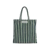 Totebag A Rayures - Sea Foam & Deep Teal-Sélectionné par Fleux New