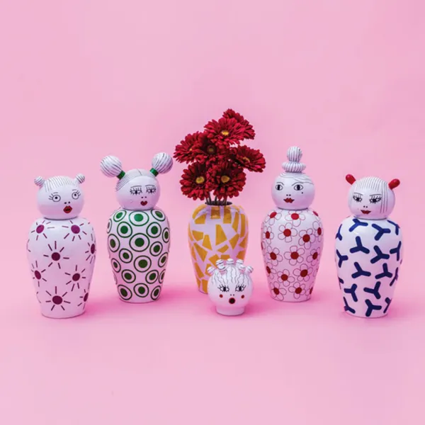 Vase Canopie Izumi En Porcelaine - O 17,5 X H 36,5 Cm-Seletti Online
