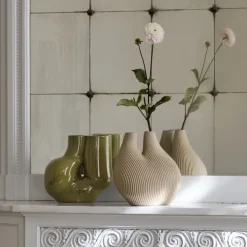Vase Chuby - Olive-Hay Clearance