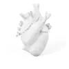 Vase Coeur Love In Bloom Porcelaine - Blanc-Seletti Online