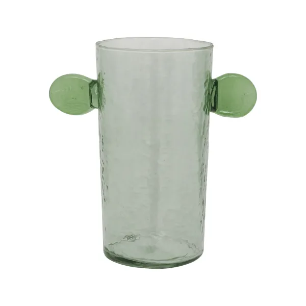 Vase Object Avec Oreilles En Verre Recycle-Sélectionné par Fleux Outlet