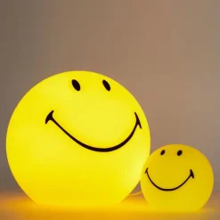 Veilleuse Smiley Jaune - Bundle Of Light - ? 12 Cm-Sélectionné par Fleux